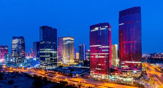 中国照明灯具网：北京再添夜景地标！丽泽金融商务区景观照明正式亮灯